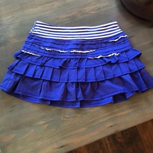 LULULEMON TENNIS/RUN :BACK ON TRACK SKIRT SIZE 6!!